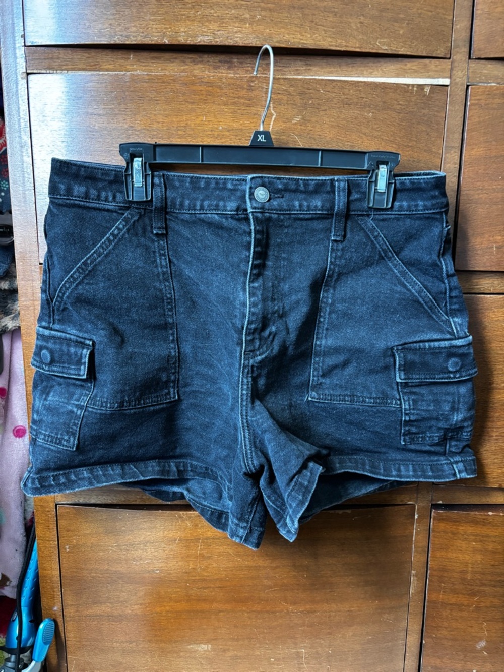 Hollister Curvy Ultra High - Rise Mom Short 3” (Vintage Stretch)